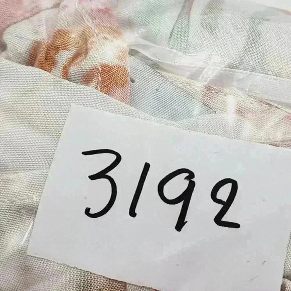 Anthropologie Fate Tie-Dye Kimono Sleeve Wrap Romper M Pastel Multicolor - Picture 8 of 8